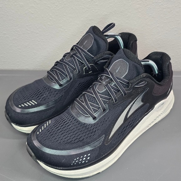 Altra Paradigm 6 Men's Size 10 Black White Running Shoes EGO MAX Zero Drop - Picture 1 of 10